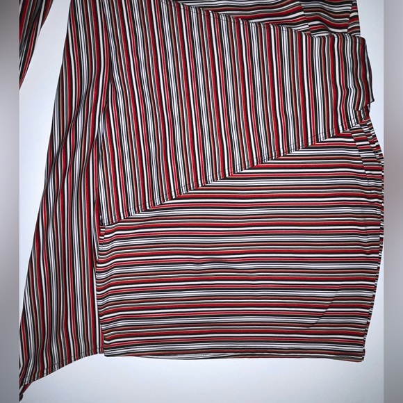 Nasty Gal abstract  Assymetrycal longsleeve mini dress size 4 - Picture 7 of 11